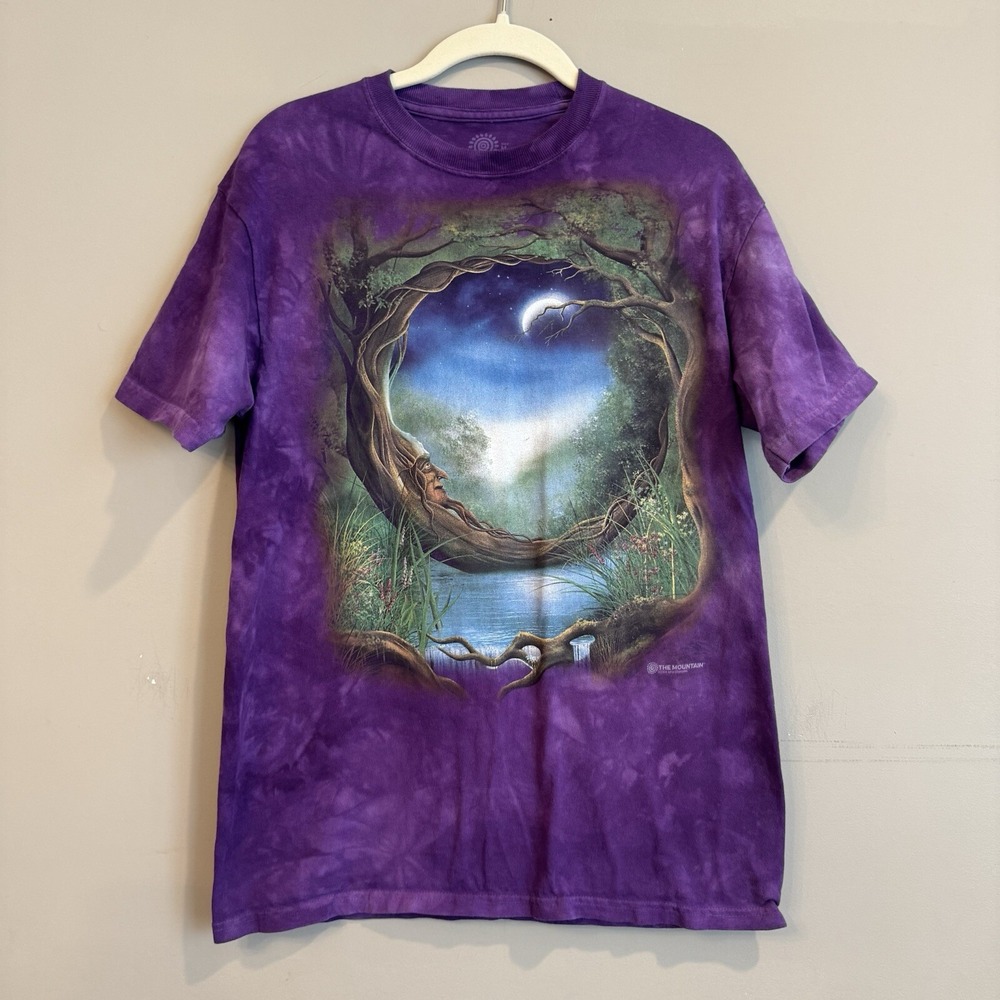 The Mountain Purple Nature Scene T-Shirt
